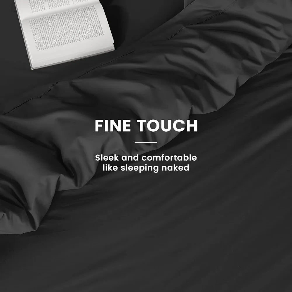 1000 Thread Count 100% Egyptian Cotton Sheets Set, King Size Bed - Mountain Merch Market 