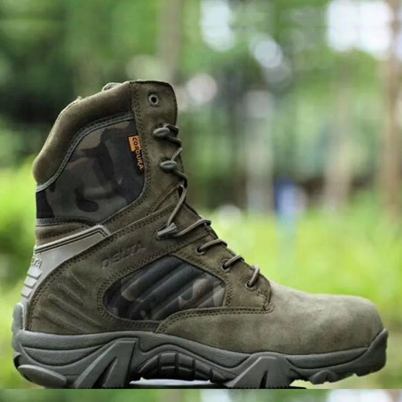 Climbing Outdoor Mens Work Safety Boots Camouflage Desert Boots - Mountain Merch Market 