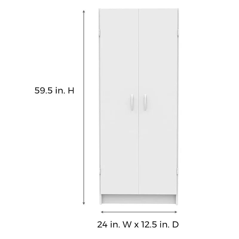 ClosetMaid Pantry 2 Doors, Adjustable Shelves,  Kitchen, Laundry or Utility Room - Mountain Merch Market 